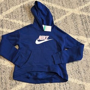 Nike girls fleece pullover hoodie